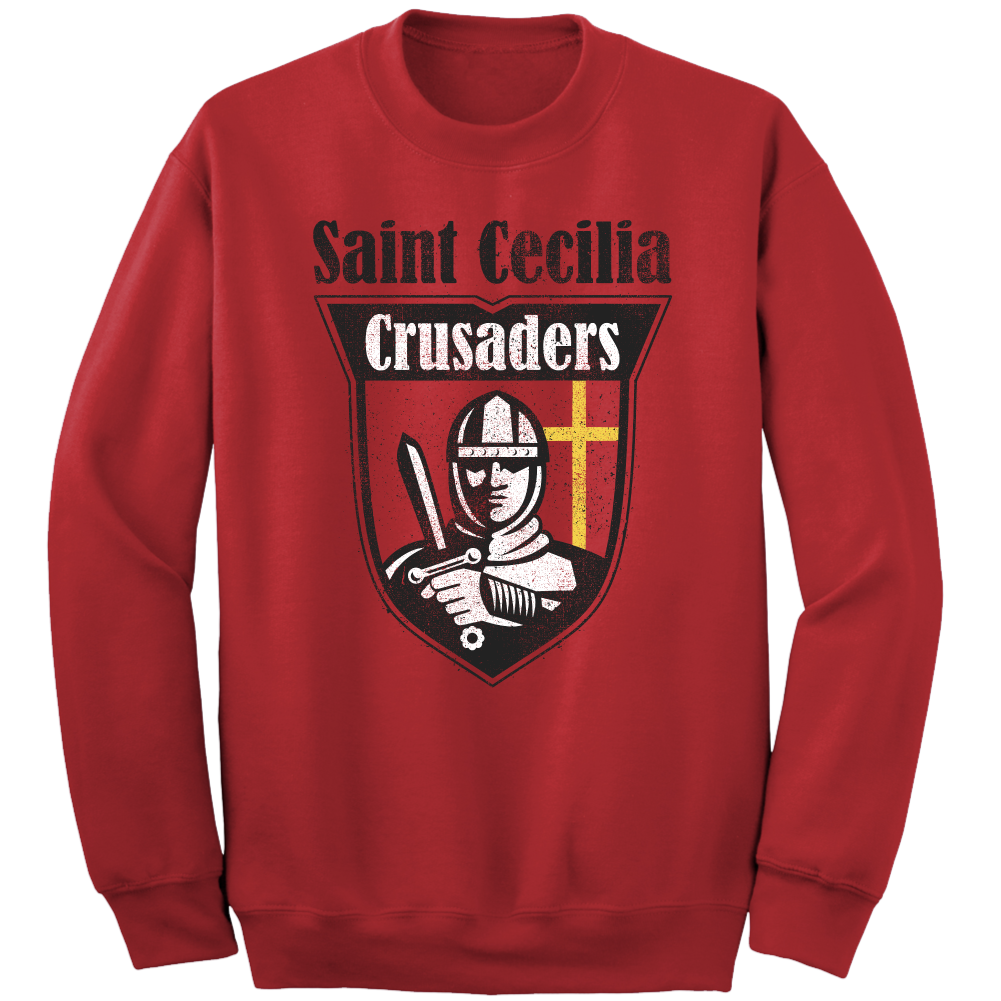 St. Cecilia Crusaders Vintage Logo - Cincy Shirts