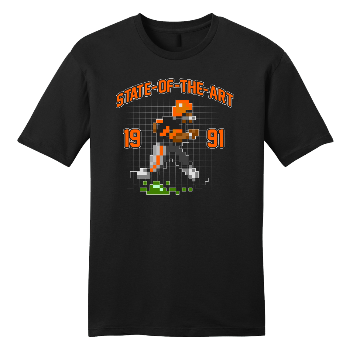 State of the Art 1991 Football T-shirt