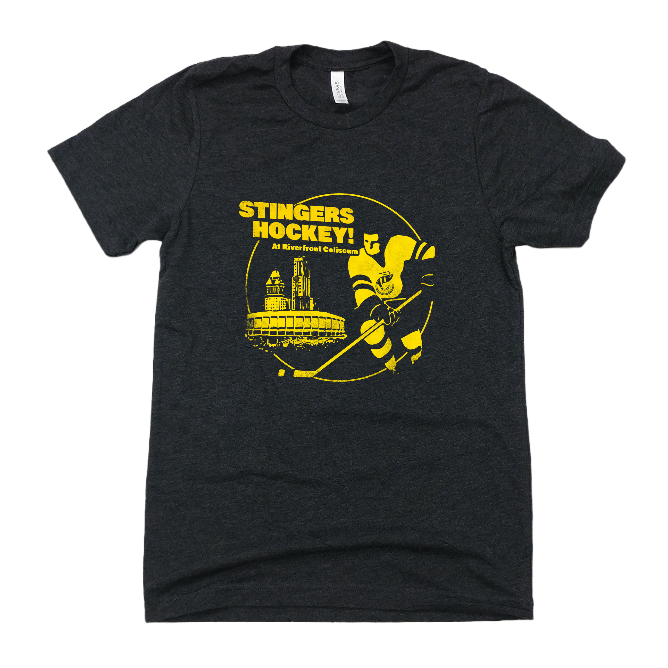 Stingers Hockey Gold Logo - Cincy Shirts
