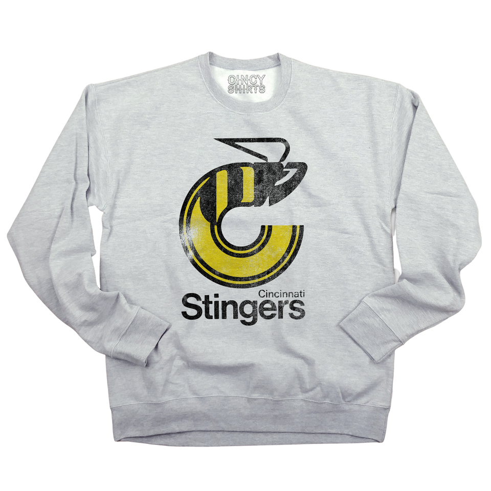 Cincinnati Stingers Crewneck Sweatshirt - Cincy Shirts