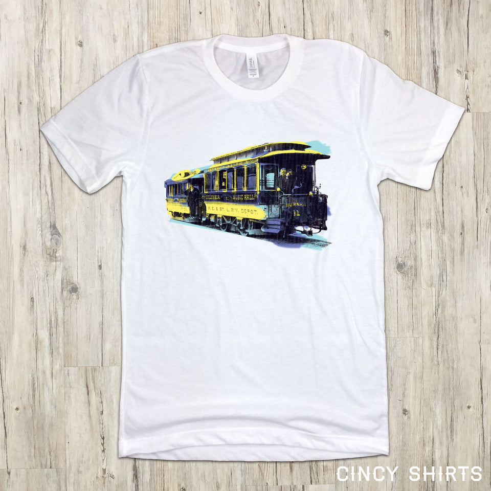 Vintage Streetcar - Cincy Shirts