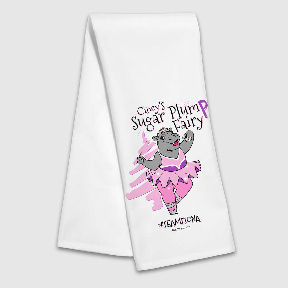 Sugar Plump Fairy Tea Towel - Cincy Shirts