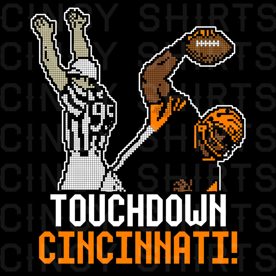 Touchdown Cincinnati Tecmo - Cincy Shirts