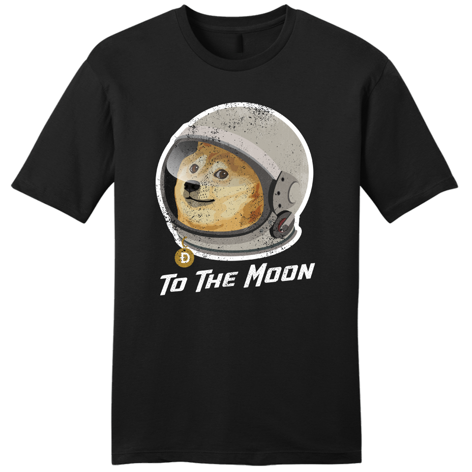 Dogecoin to the Moon - Cincy Shirts