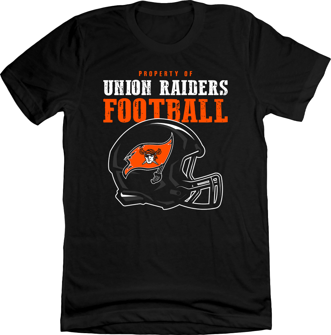 Property of Union Raiders Helmet - Cincy Shirts