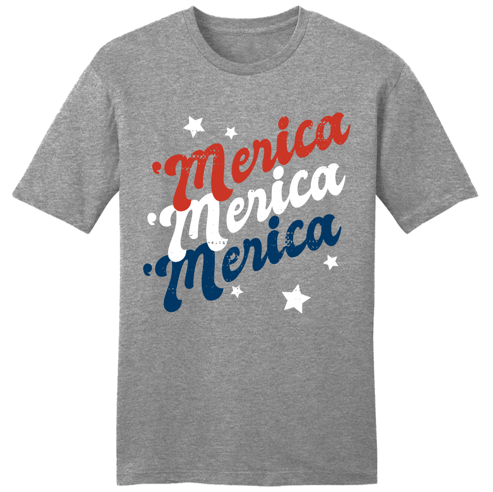 Merica Red, White & Blue - Cincy Shirts