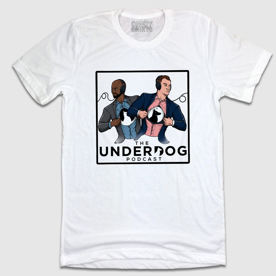 The Underdog Podcast - Full Color Logo - Cincy Shirts