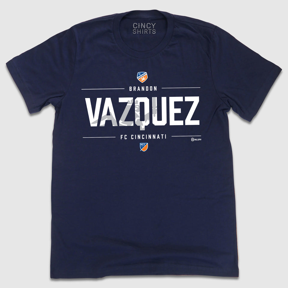 Official Brandon Vazquez MLSPA Designer Tee - Cincy Shirts