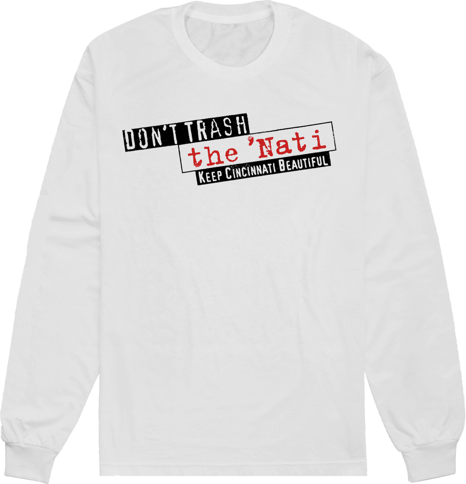 Don't Trash the 'Nati Vintage Logo Cincy Shirts Long Sleeve T-shirt