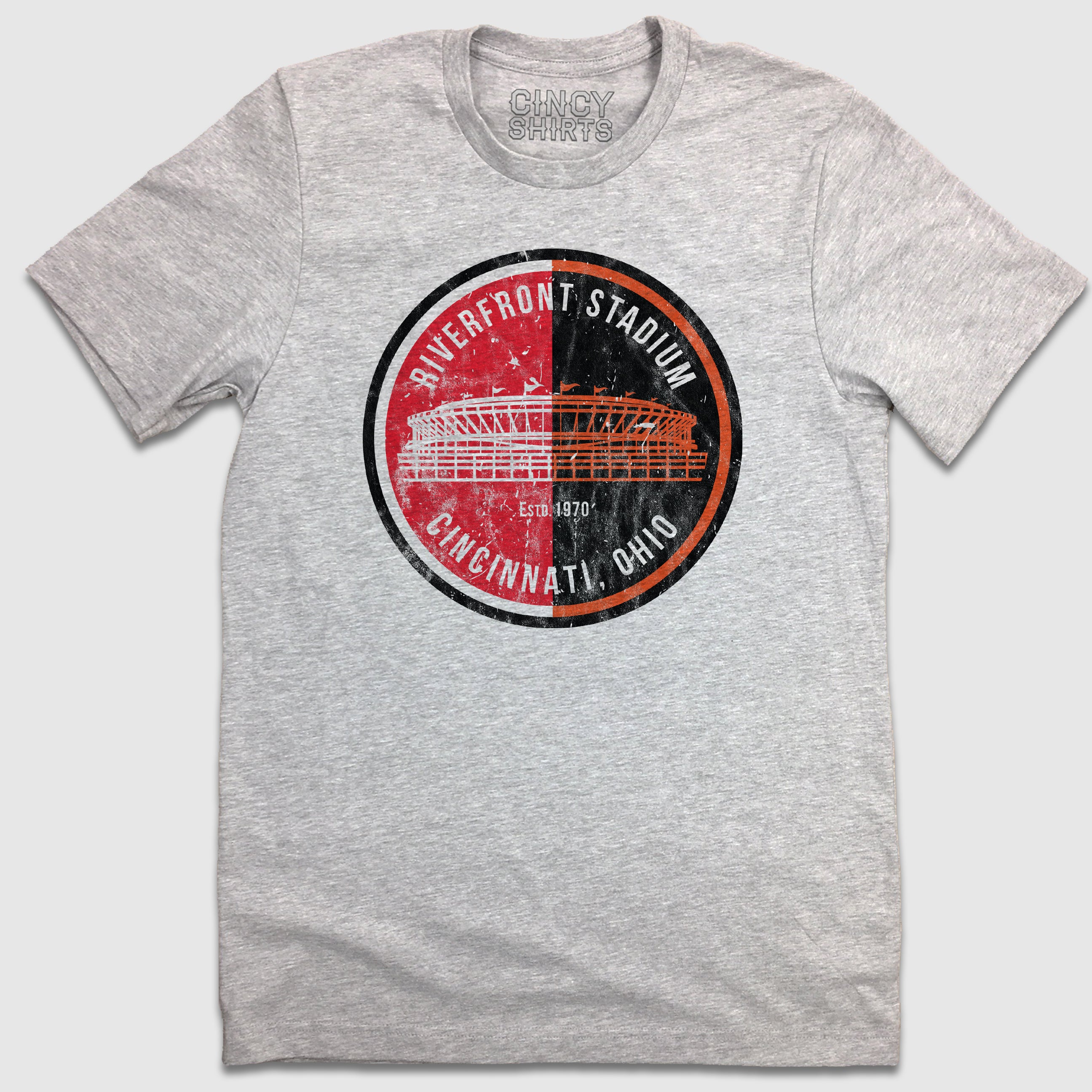 Riverfront Stadium - 1970 - Cincy Shirts