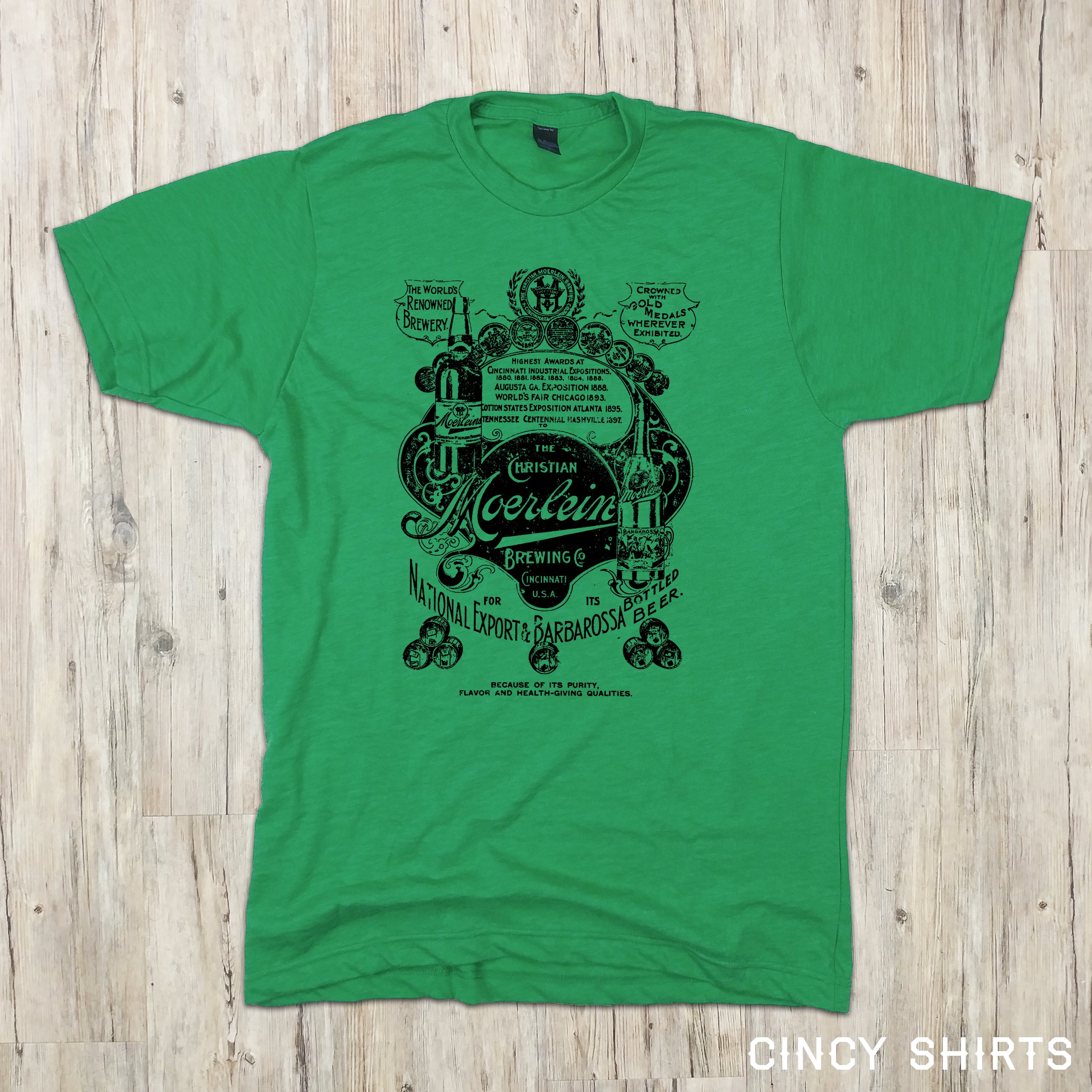 Vintage Christian Moerlein Advertisement - Cincy Shirts