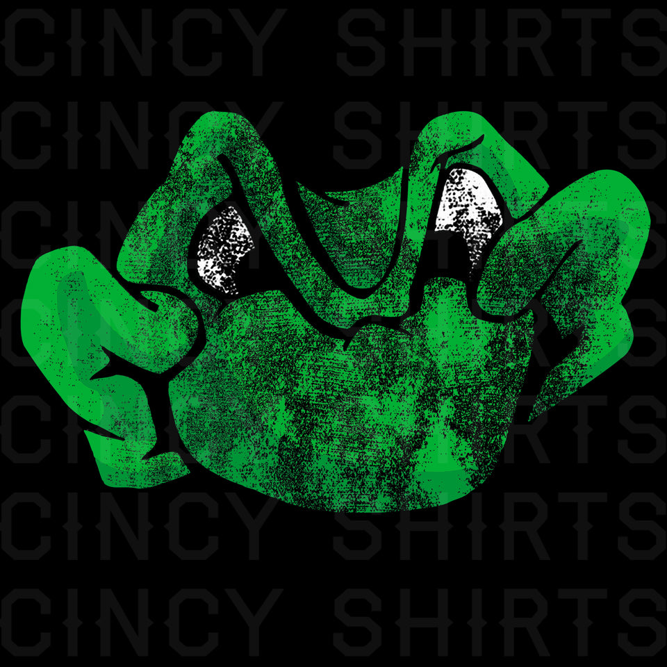 WEBN Distressed Frog - Cincy Shirts