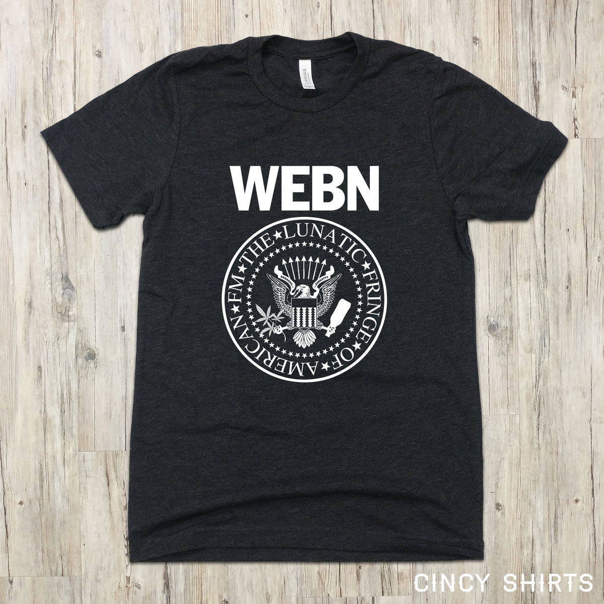 WEBN Ramones Tee | Cincinnati Rock Radio Apparel | Cincy Shirts