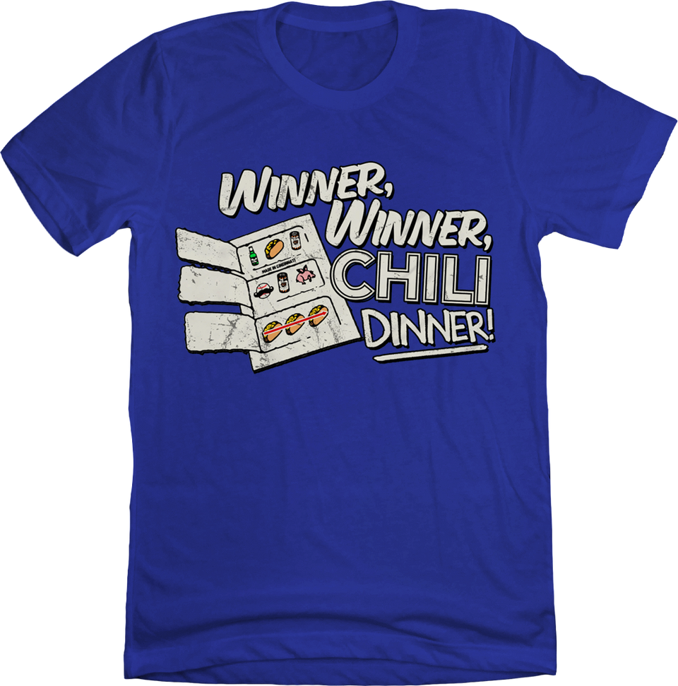 Winner Winner Chili Dinner Royal T-shirt