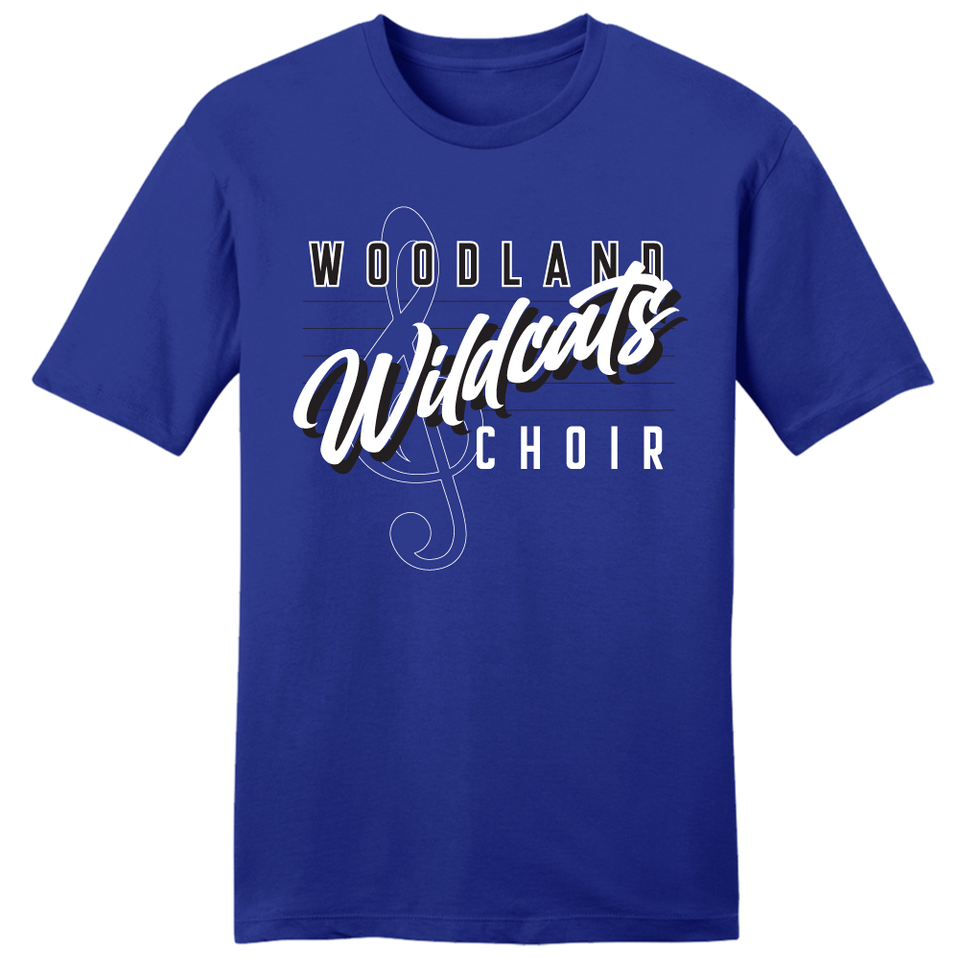 Woodland Middle School Choir Clef - Cincy Shirts