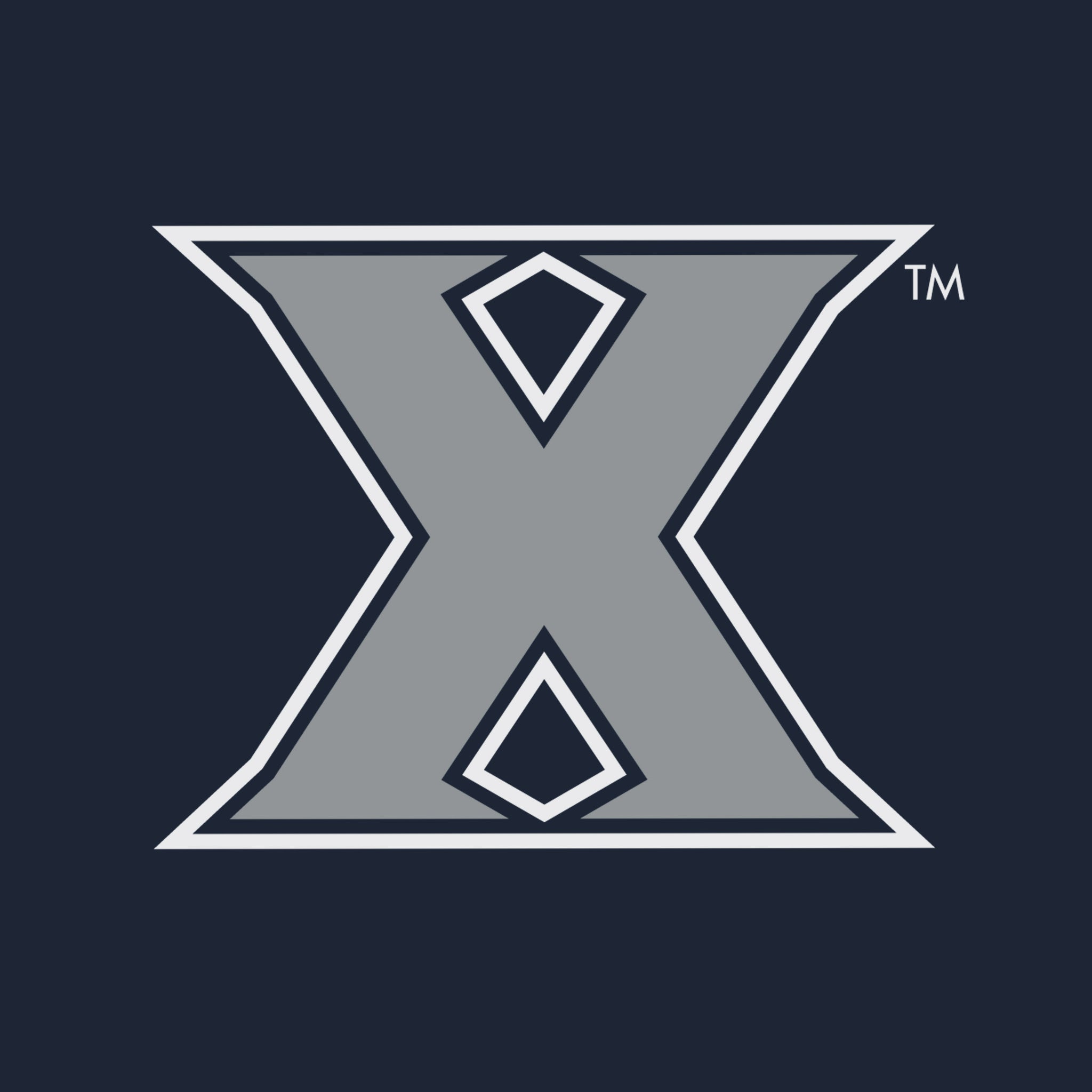 Xavier Musketeers Vintage Logo | Official Xu Apparel | Cincy Shirts Unisex T-Shirt / Heather Grey / L