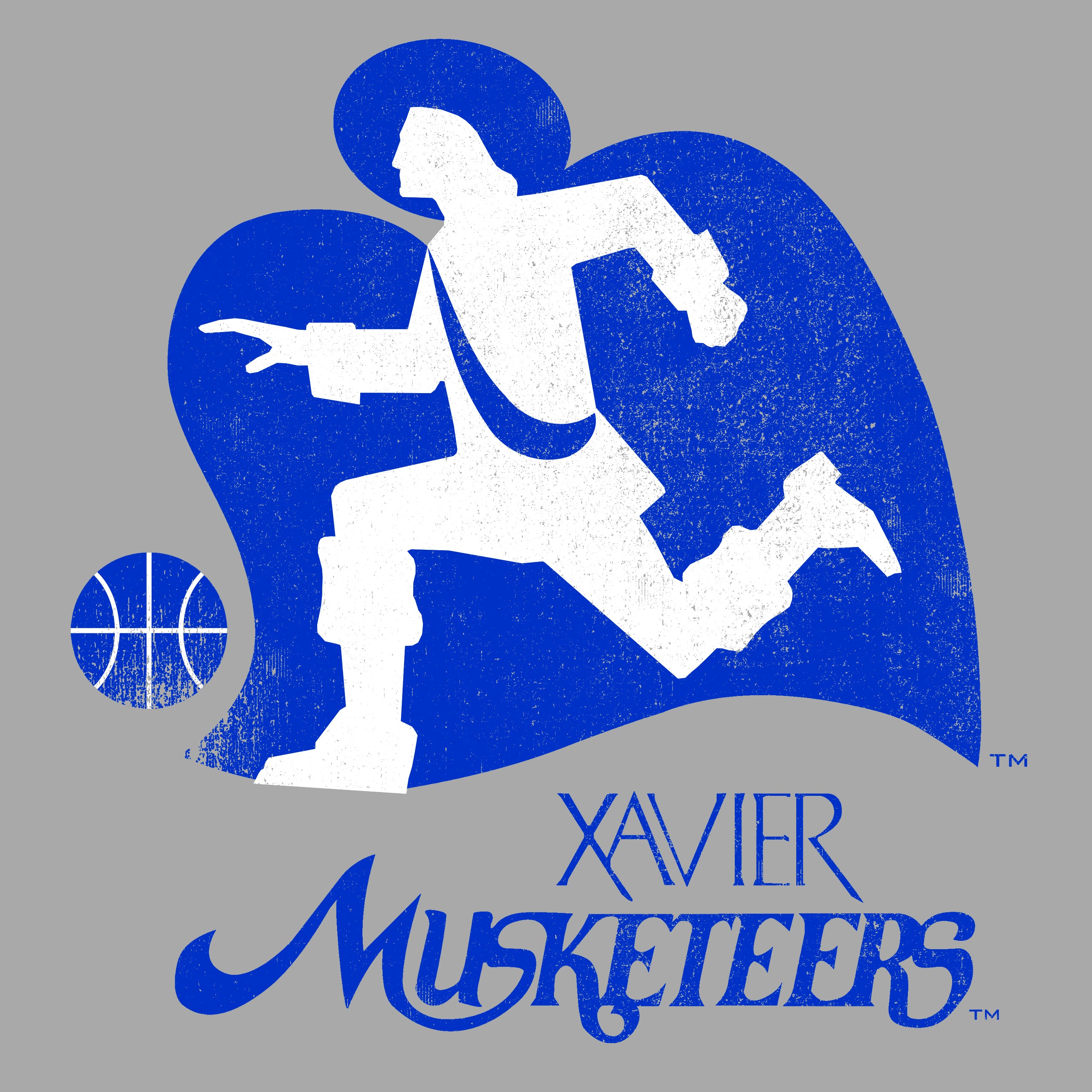 Xavier Musketeers Vintage Logo - Cincy Shirts