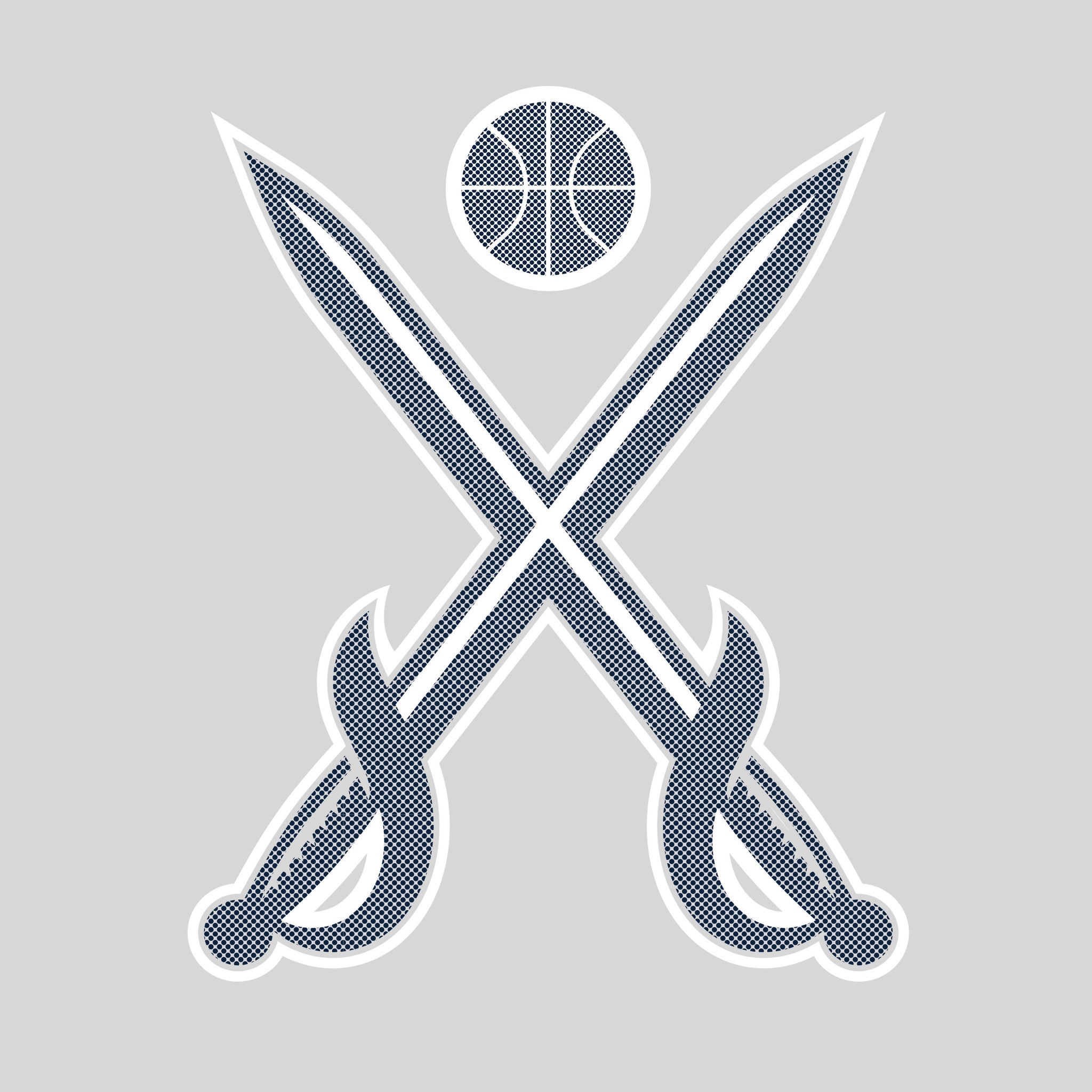 Xavier Basketball - Swords