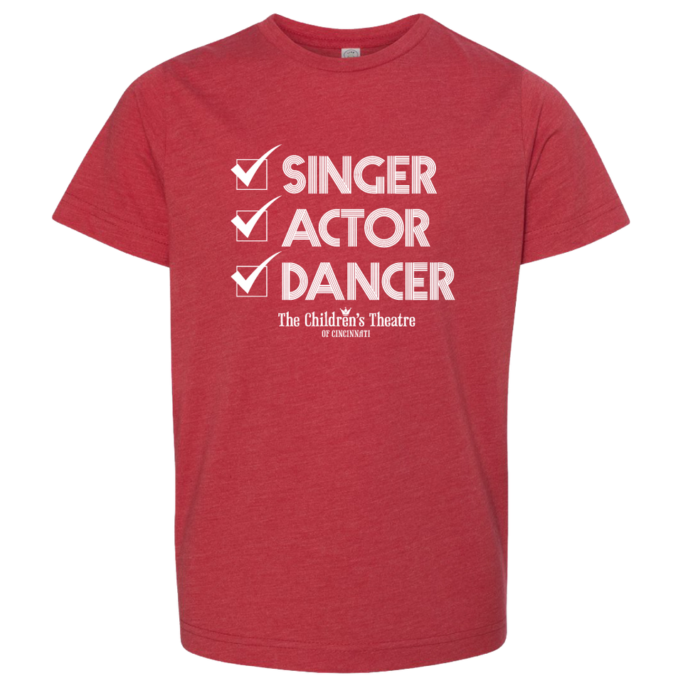Singer, Actor, Dancer - Cincy Shirts
