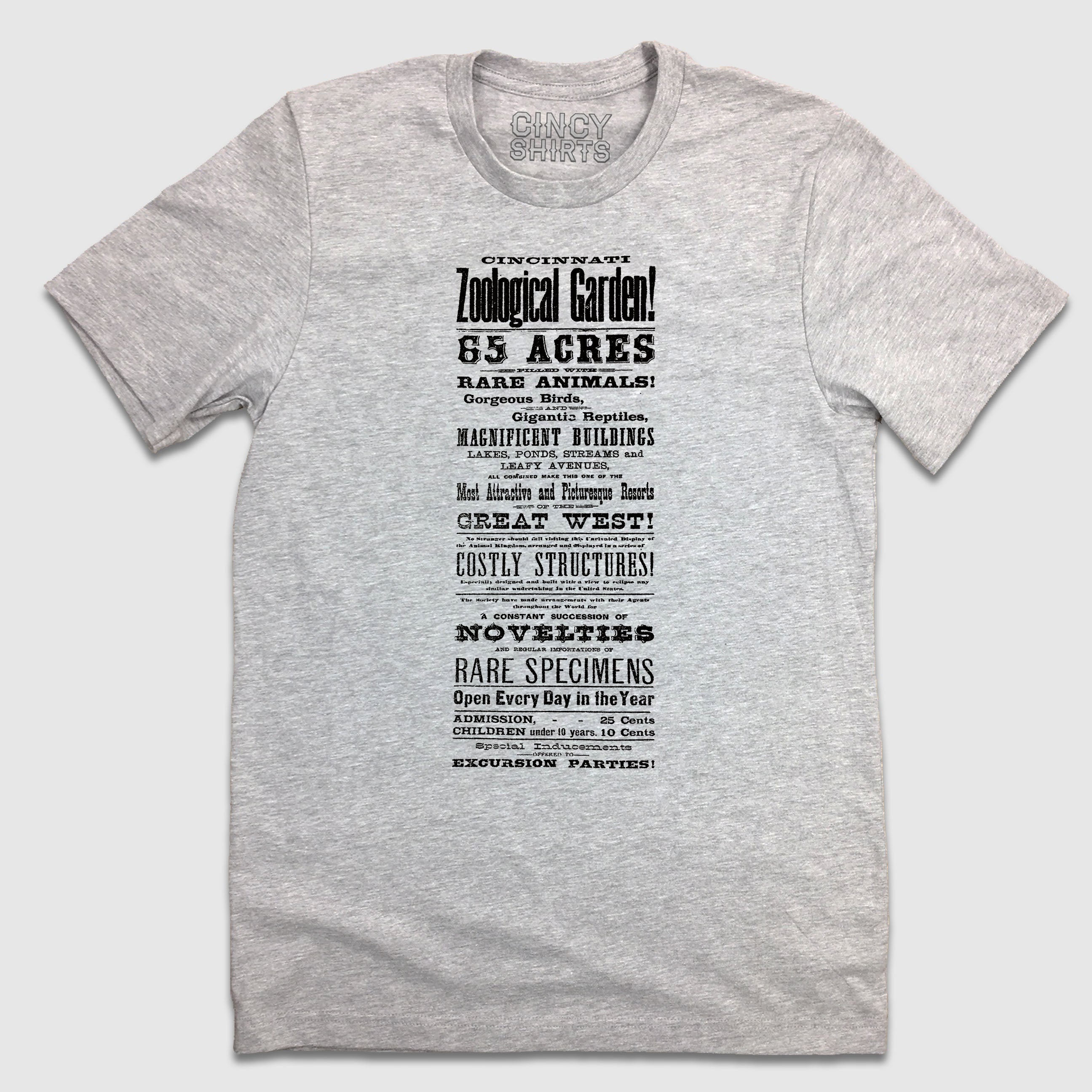 Zoological Garden 65 Acres Rare Animals - Cincy Shirts