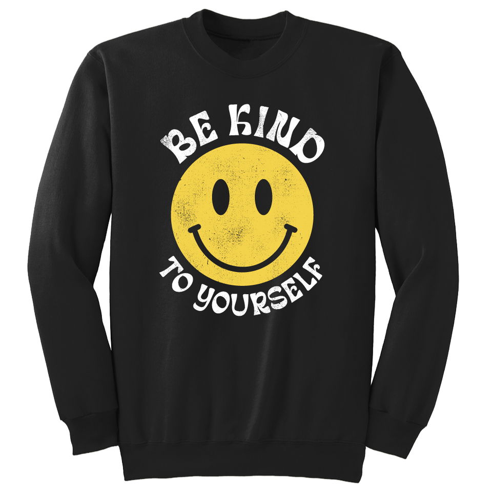 Be Kind To Yourself Smiley Face - Cincy Shirts