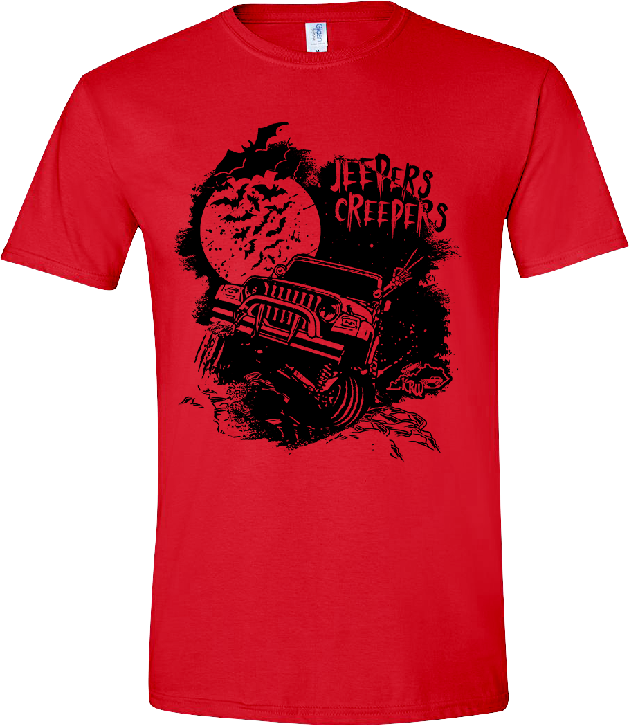 KRW Jeepers Creepers Black Ink - Cincy Shirts
