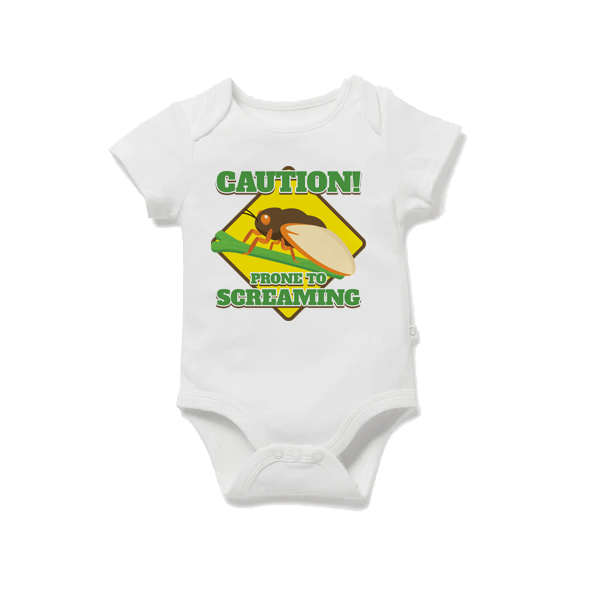Cicada Onesies - Prone to Screaming - Cincy Shirts