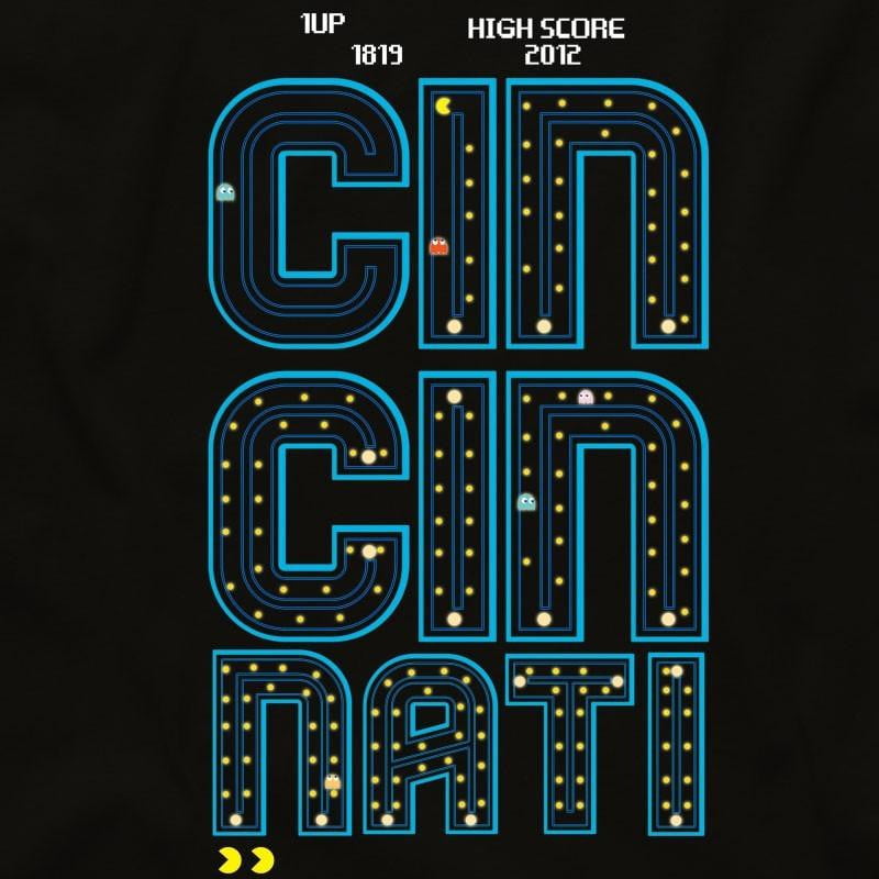 Cincinnati Pacman Unisex T-Shirt - Cincy Shirts