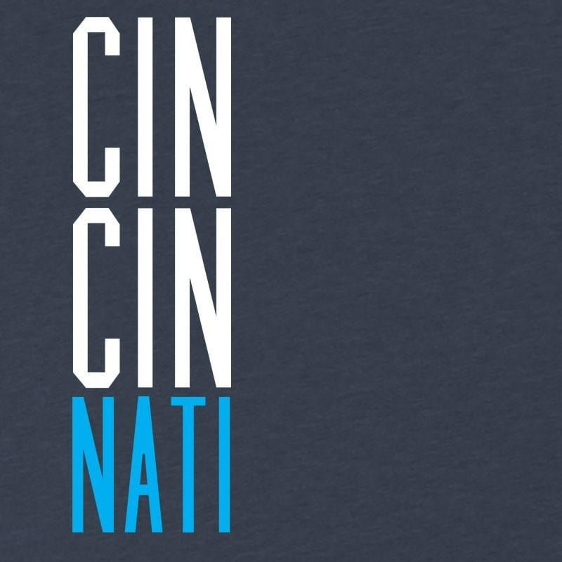 Cin Cin Electric Blue Nati Tee - Cincy Shirts