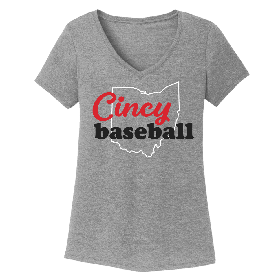 Cincy Baseball Script - Cincy Shirts
