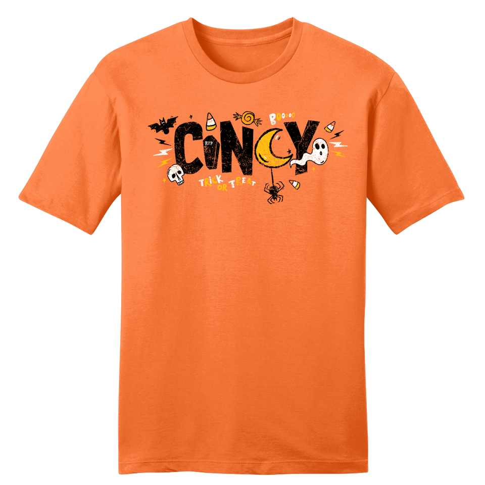 Cincy Trick or Treat Doodle - Cincy Shirts