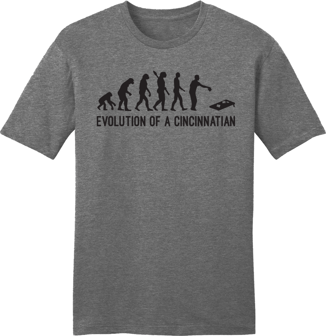 Evolution of A Cincinnatian - Cincy Shirts