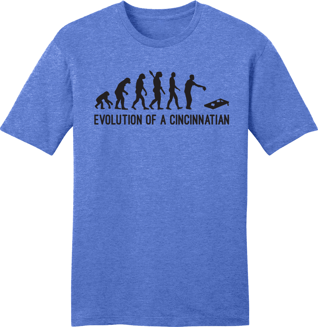 Evolution of A Cincinnatian - Cincy Shirts