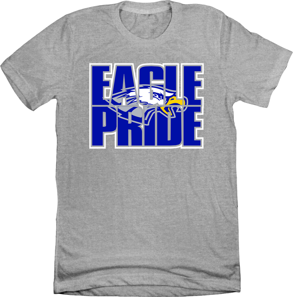 Scott High School Eagles Pride T-shirt Grey