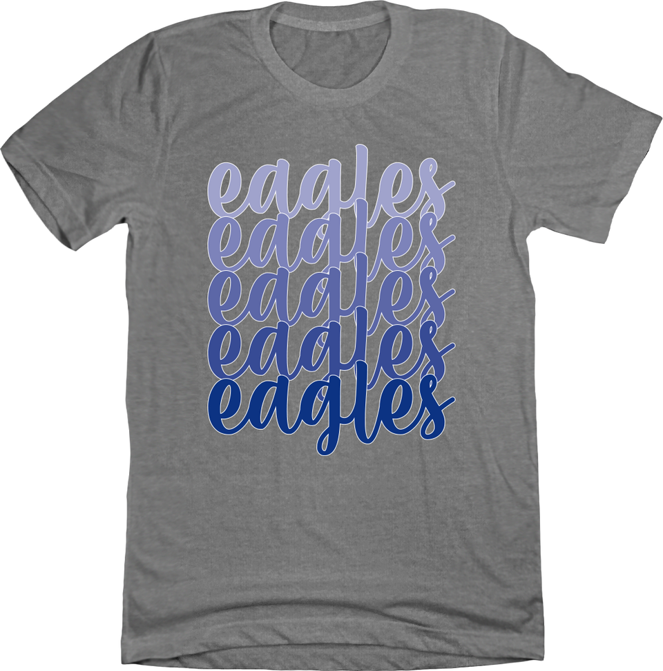Scott High School Eagles Repeat T-shirt grey Cincy Shirts
