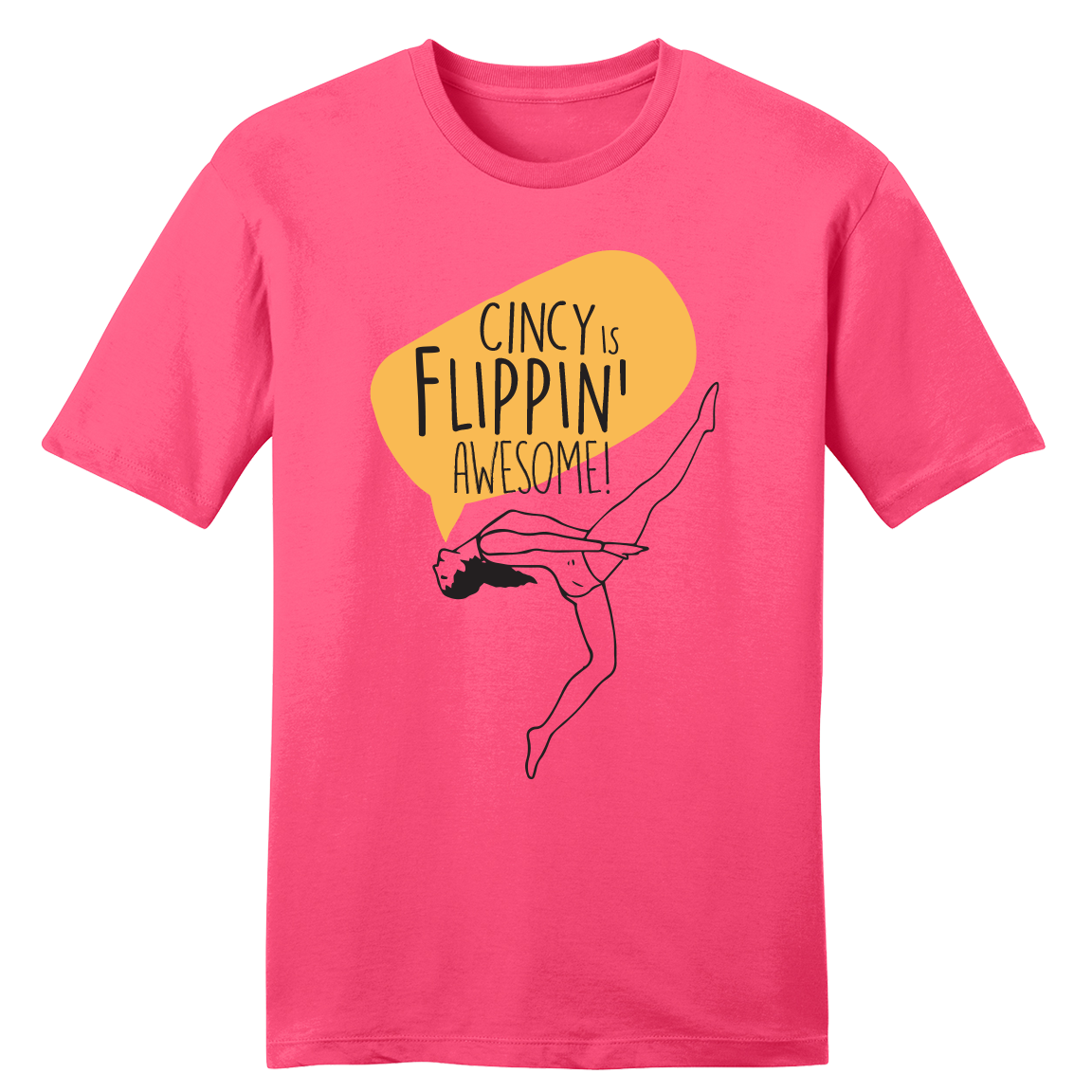Cincinnati Is Flippin' Awesome tee