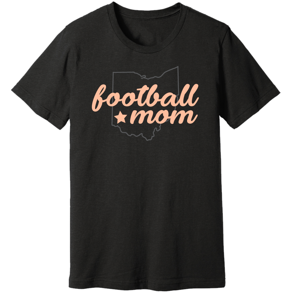 Football Mom Ohio - Cincy Shirts