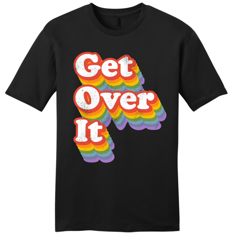 Get Over It Pride tee
