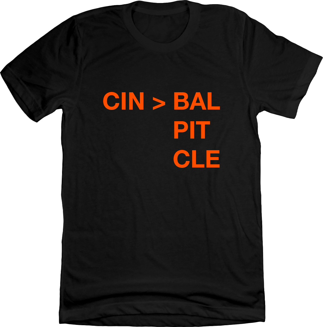 Black cle t sales shirt