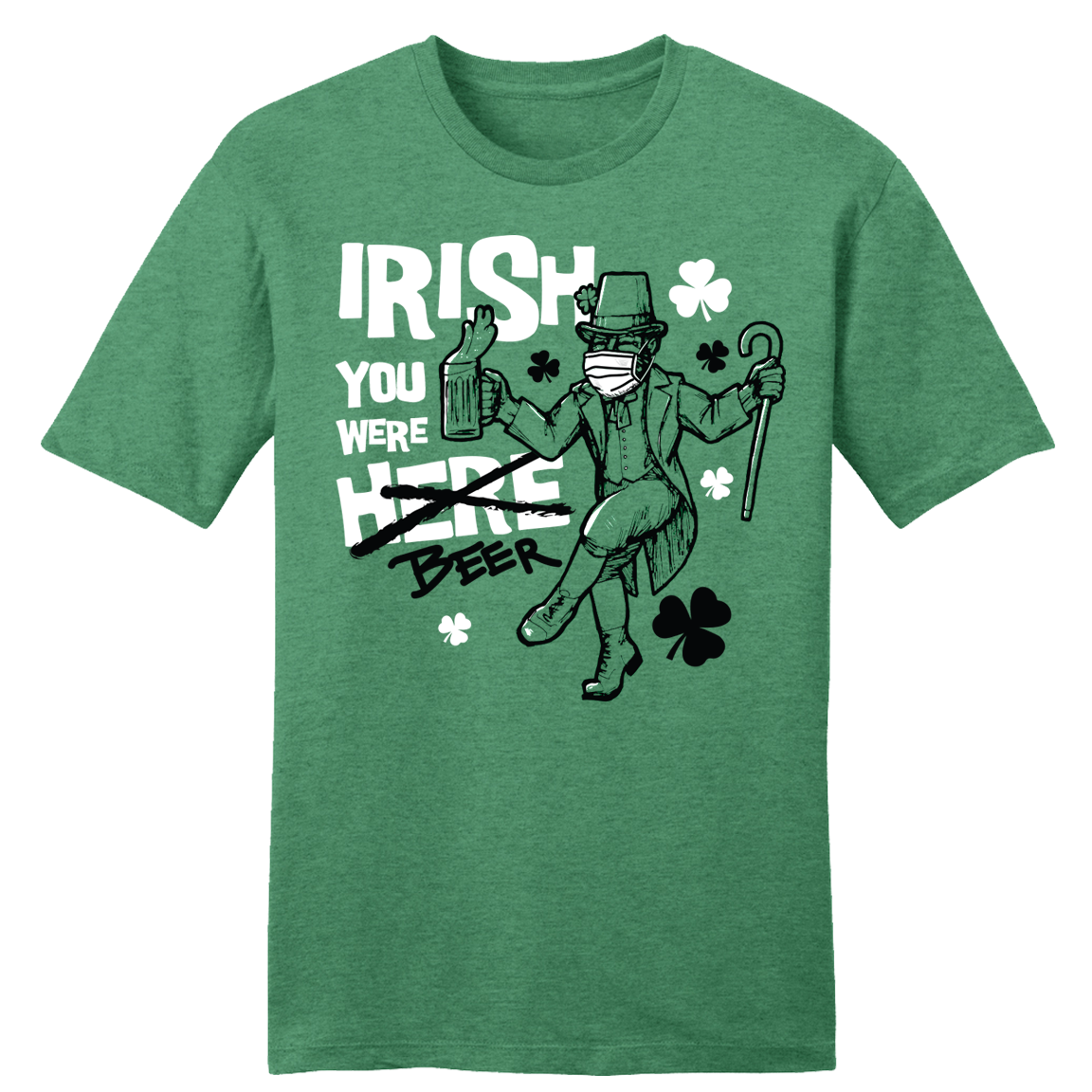 Men's Fanatics Branded Green Washington Capitals Big & Tall St. Patrick's  Day Celtic Crew Tri-Blend T-Shirt