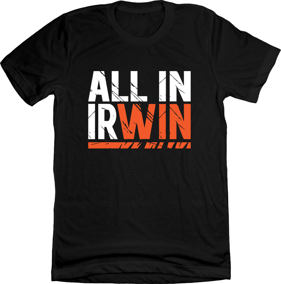 All in Irwin Cincinnati Football T-shirt Cincy Shirts
