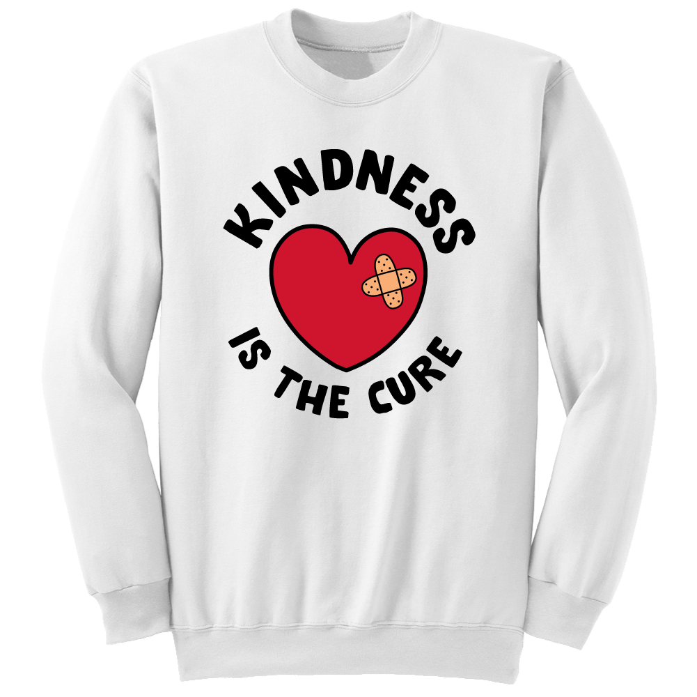 Kindness Is The Cure (Black Ink on White) - Cincy Shirts