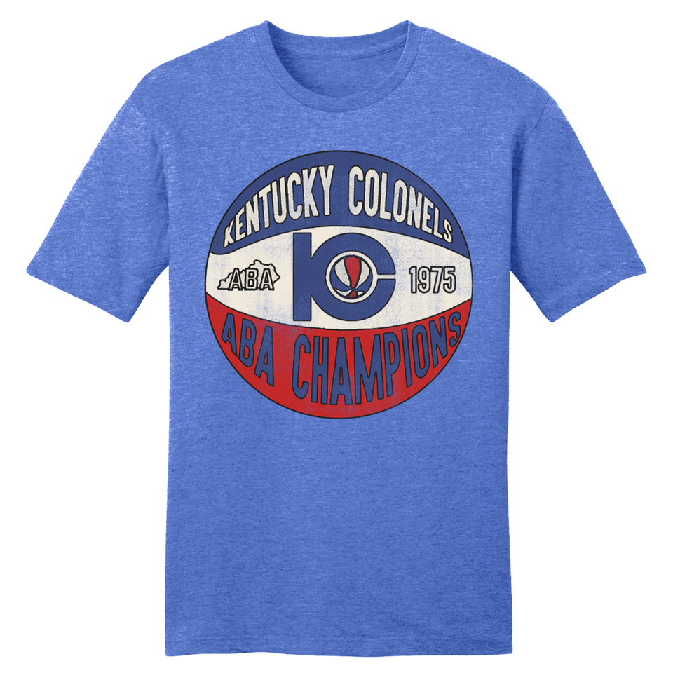 Kentucky Colonels 1975 ABA Champs T-shirt blue