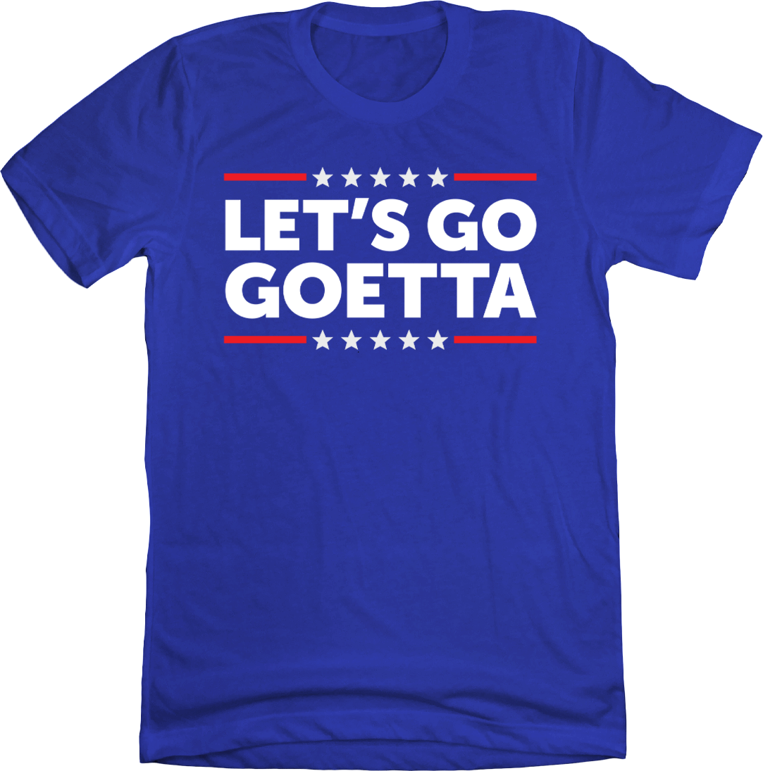 Let's Go Goetta T-shirt blue