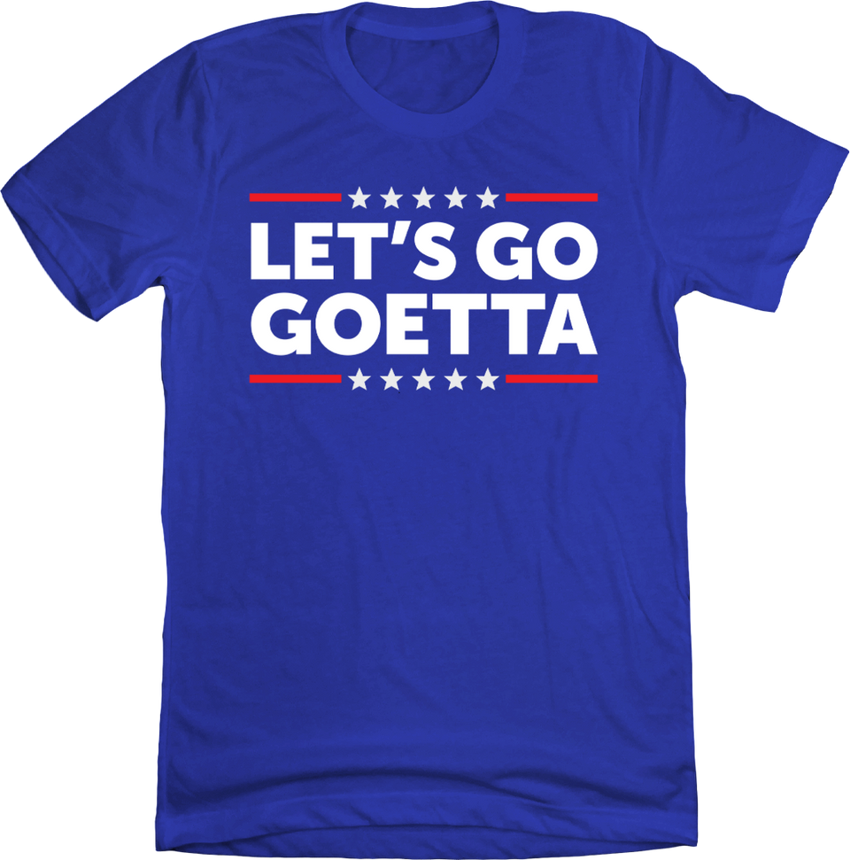 Let's Go Goetta T-shirt blue