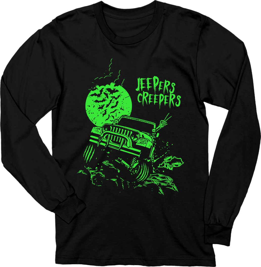 KRW Jeepers Creepers Green Ink - Cincy Shirts