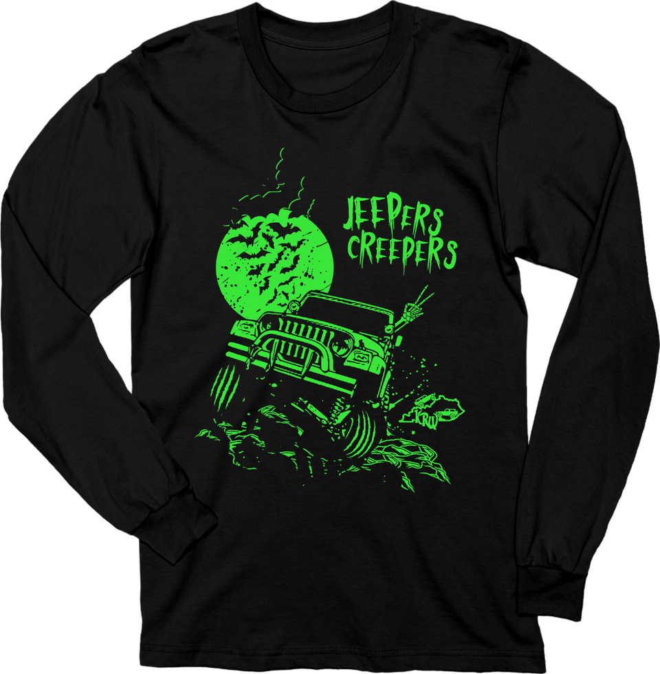 KRW Jeepers Creepers Green Ink - Cincy Shirts