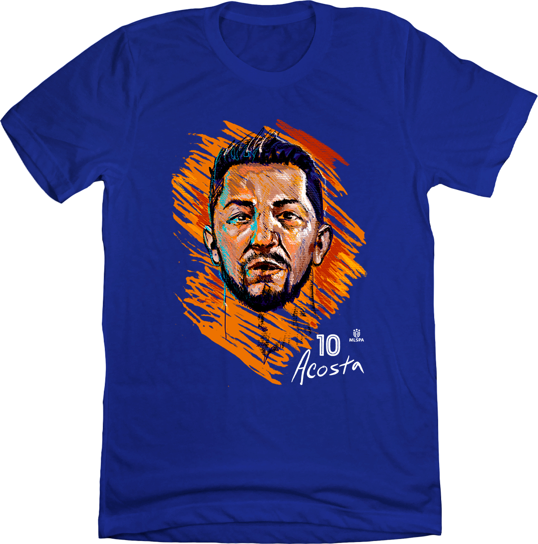 Official Lucho Acosta MLSPA Drawing Tee - Cincy Shirts