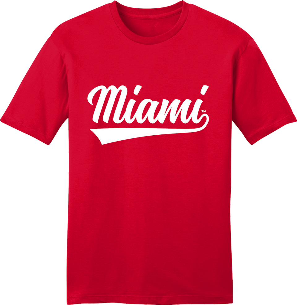Miami University Script Logo tee