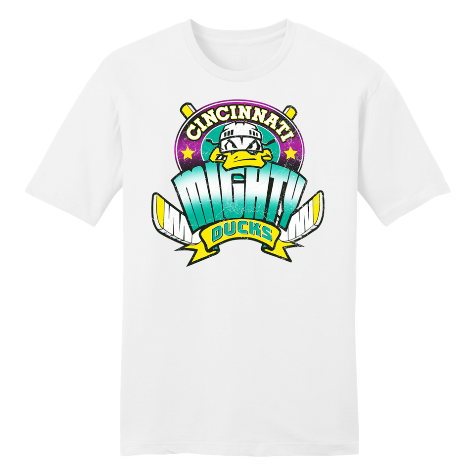 Mighty Ducks Alternate Logo Tee - Cincy Shirts